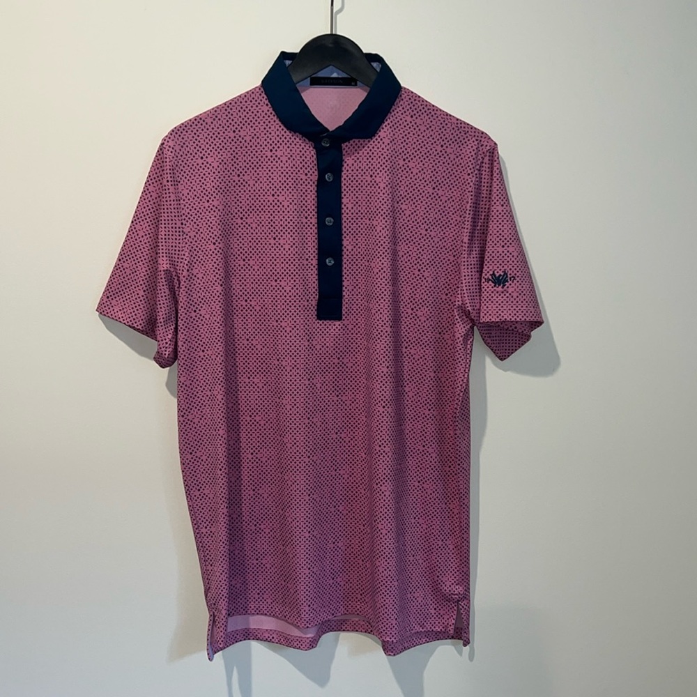 Men’s Greyson polo pink size medium